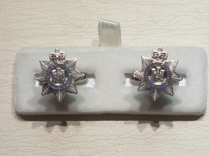 Devonshire Regiment enamelled cufflinks - Click Image to Close